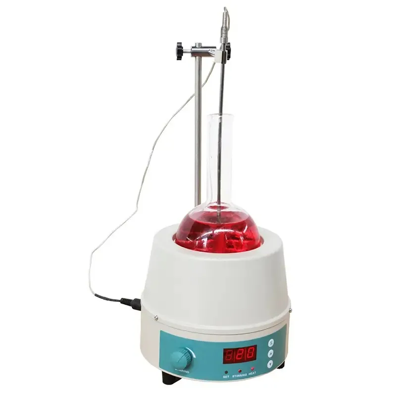 50ml 100ml 250ml 500ml 1L 2L Lab School Digital Display Magnetic Stirrer Stirring Heating Mantle Equipment 98-III-B