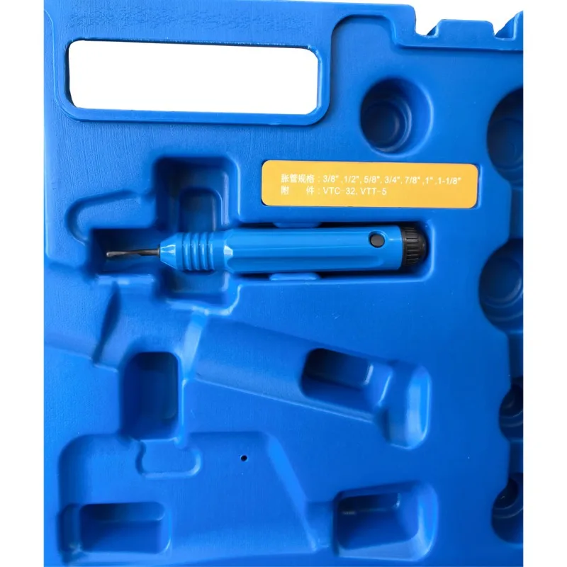Espansore per tubi idraulici VHE-29D con raschietto VTT-5 e tagliatubi VTC-32 per HVAC e refrigerazione Strumenti di nuova condizione