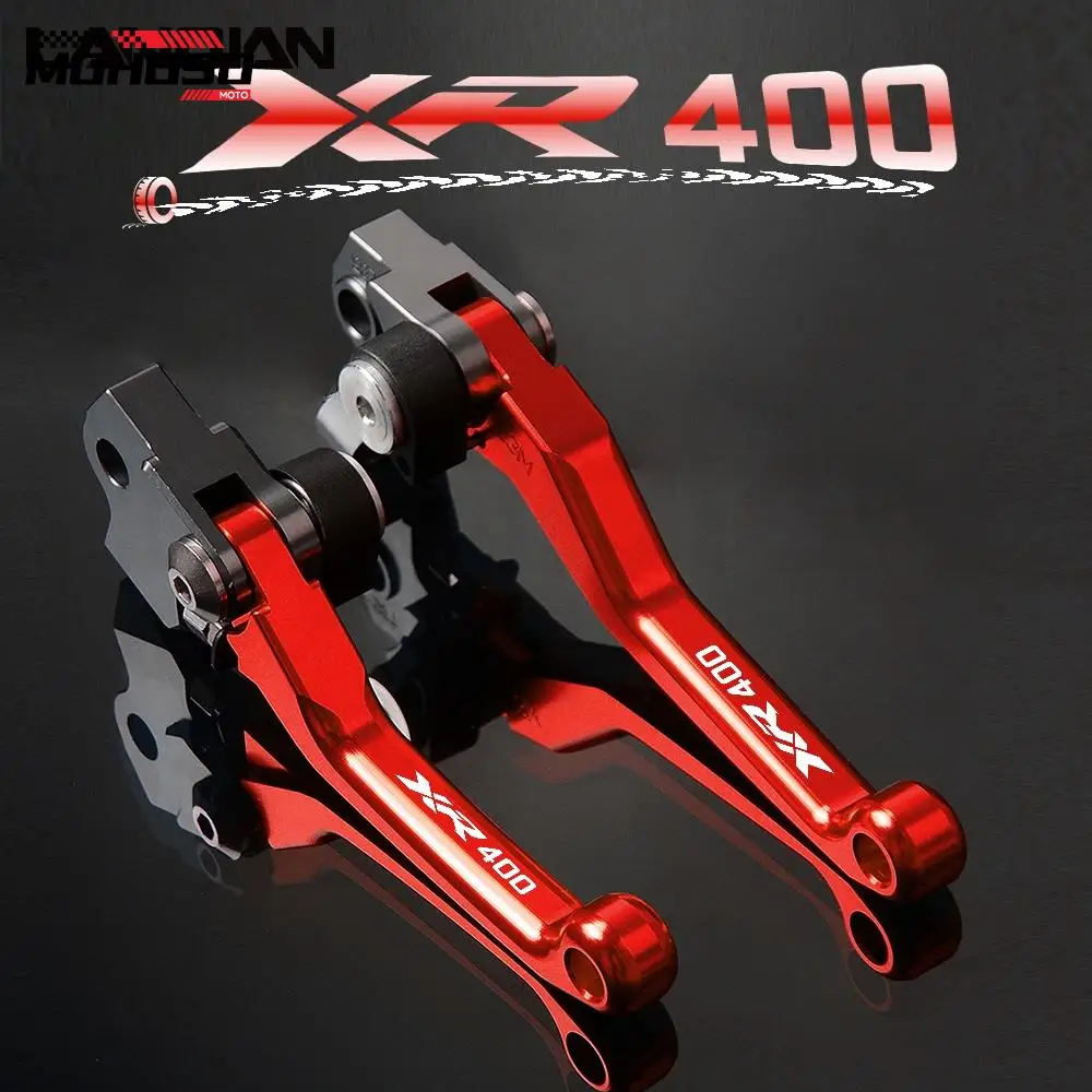 

XR400 Brake Clutch Lever Dirt Pit Bike Brake Clutch Levers Grips For Honda XR 400 1996-2004 1998 1999 2000 2001 2002 2003 Parts