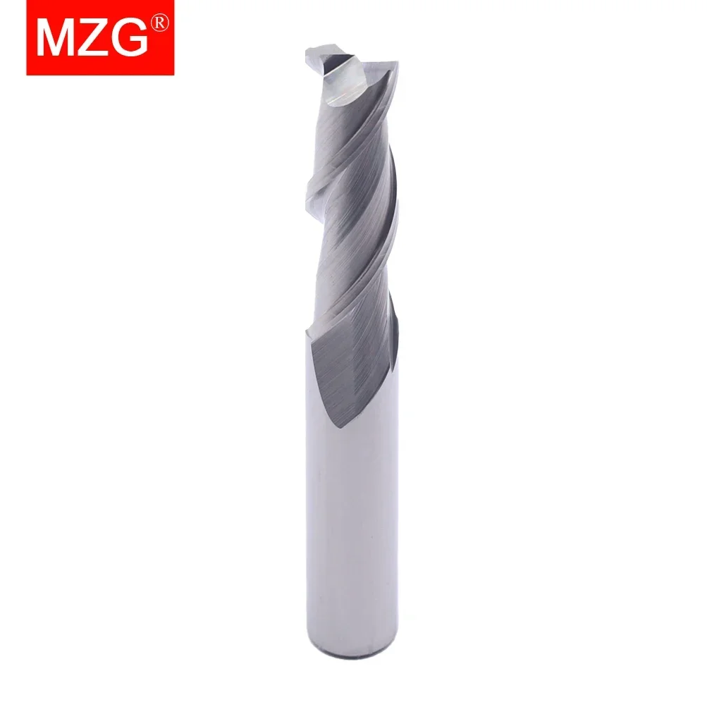 MZG 2 Fluit 3 Fluit Non-Ferro Aluminium Koper Hout Frees Legering Carbide Tool Wolfraam Staal CNC Draaibank frees