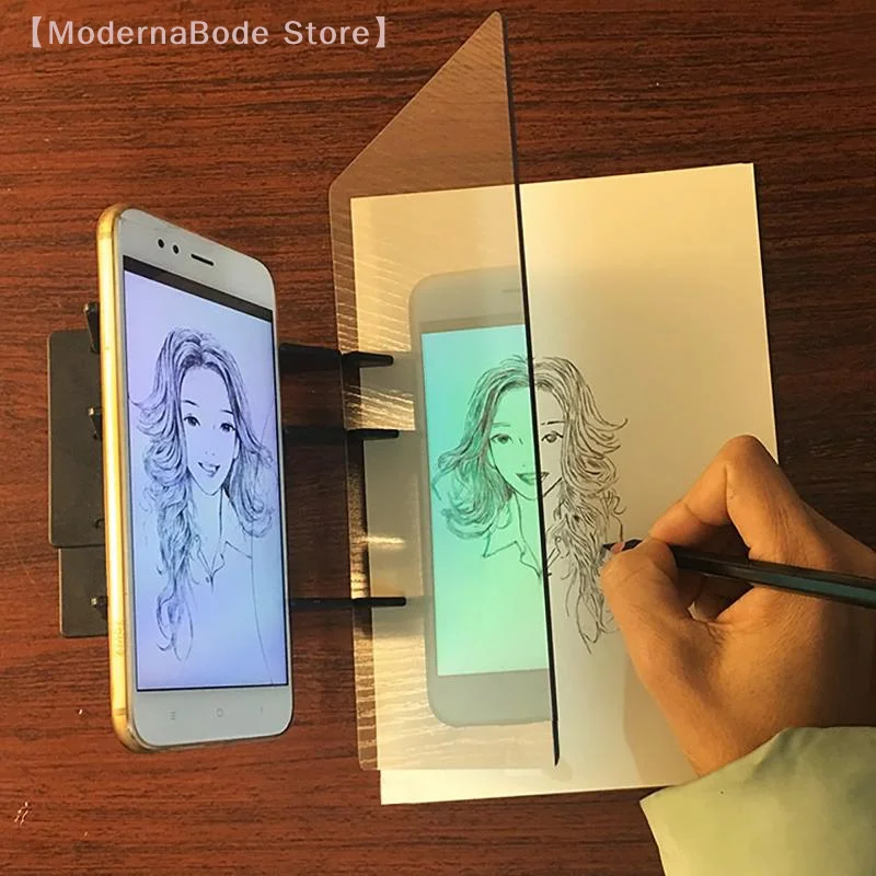 【M】Optical Drawing Board-Suitable For Artists And Beginners,with Reflective Mirror And Adjustable Stand,Suitable For All Season