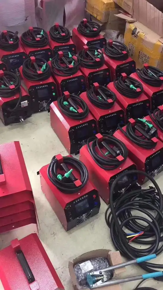 USB HDPE 파이프 전기 융착 용접기 20-315mm, 12-53V DC 출력, PE 수도관용