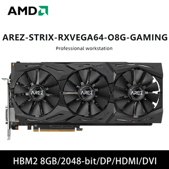 Tarjeta gráfica ASUS AREZ STRIX RXVEGA64 O8G GAMING & ROG STRIX RX570 04G GAMING & ROG STRIX RX5700 O8G GAMING & RX5700 8G 1