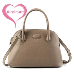 New Lady Togo borsa a conchiglia in pelle bovina donna borsa da pendolarismo Versatile alla moda borsa a tracolla per ragazza a tracolla femminile