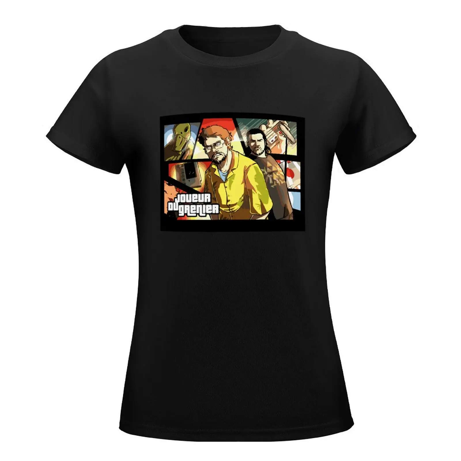 Attic Player - JdG GTA T-Shirt cute tops Female clothing tshirts woman