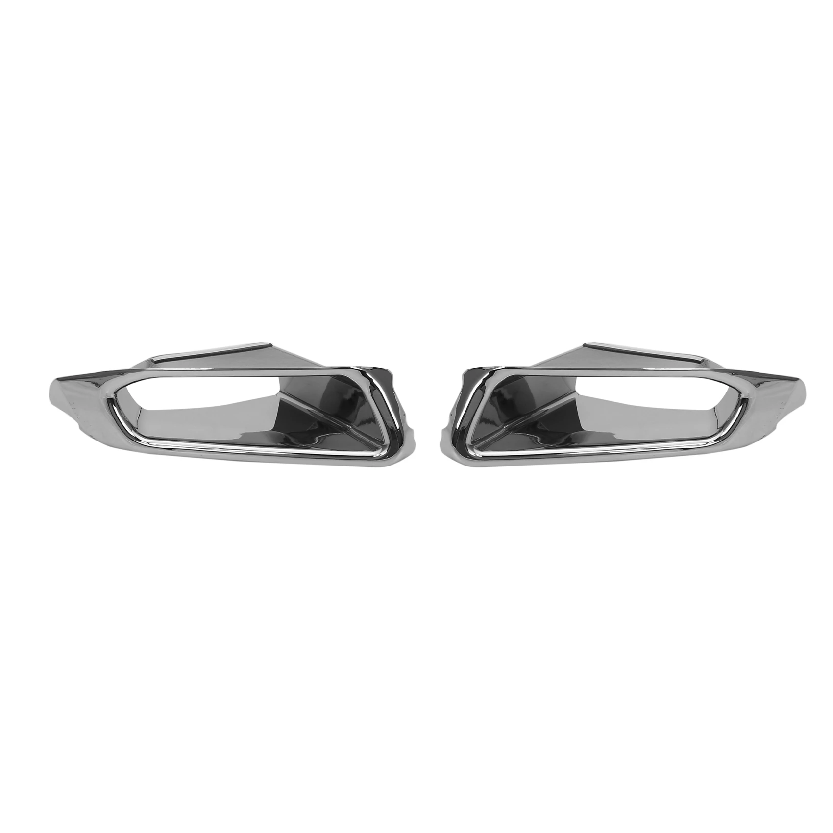 

Для Toyota Camry 2021, ABS хромированная передняя противотуманная фара, крышка лампы, накладка, рамка противотуманной фары, декоративная рамка, стиль A