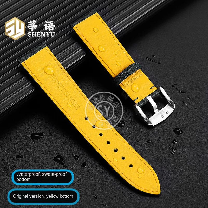 22mm nylon strap For Breitling Avenger Blackbird mechanical timing B01 super ocean lea-ther bottom watchband 22MM