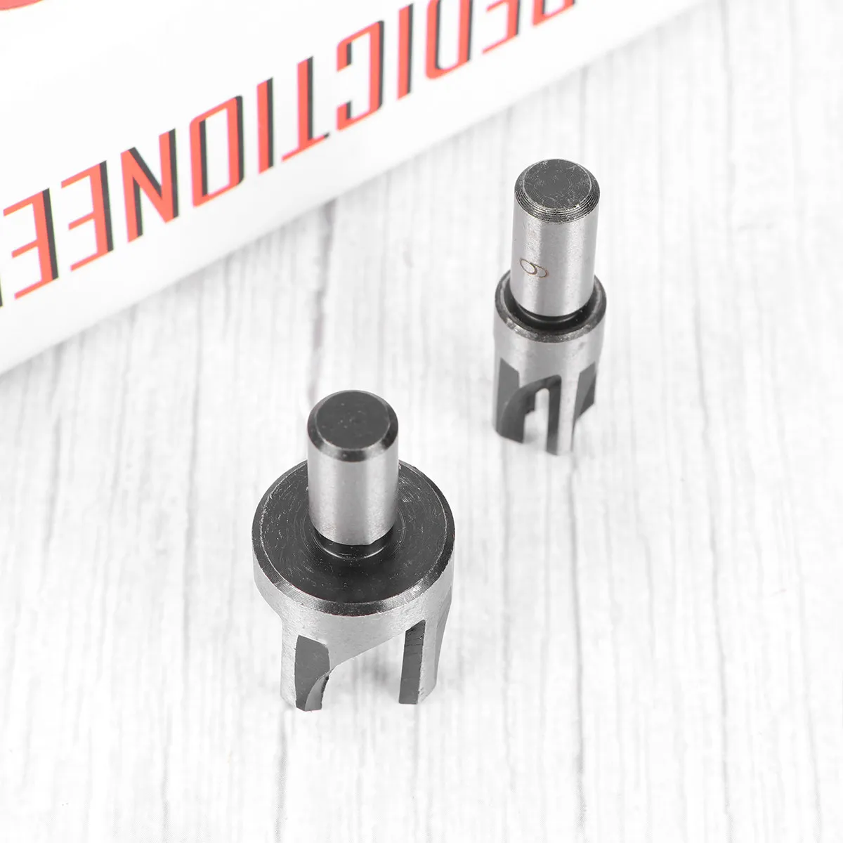 4Pcs Wood Splitting Drill Bit For For Furniture Repair Carpenters Plug Cutter Straight Tapered Hardened Carbon