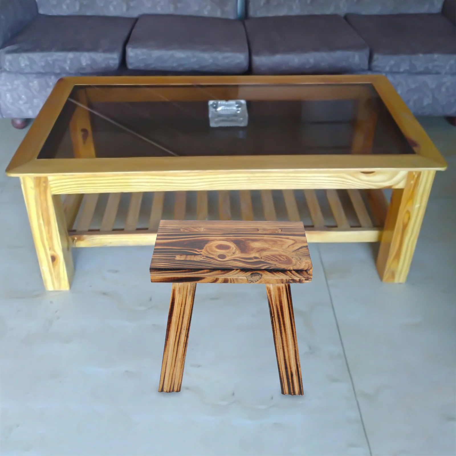 

Wooden Kids Stool Wood Step Stool for Bathroom Vanity Kids Toilet Training Lightweight Comfortable Smooth Edges