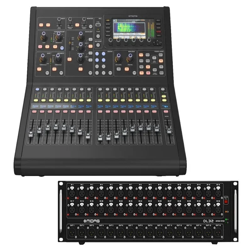 

Best supplier Midas M32R Live 40-Input Digital Studio Mixer + DL32 Stage Box w/Mic Preamps