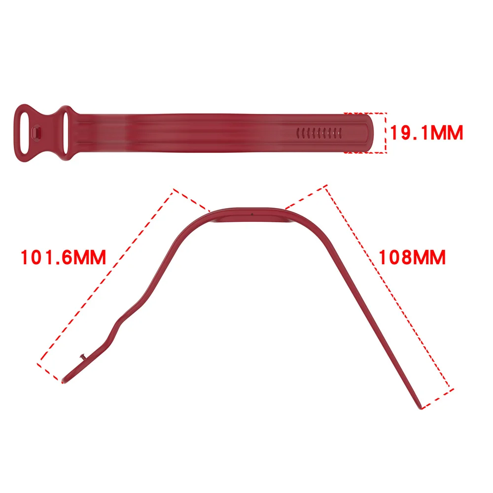 BEHUA Silikon-Sportarmband für Google Fitbit Air Armband, atmungsaktives Ersatzarmband Correa Access – Detail 4