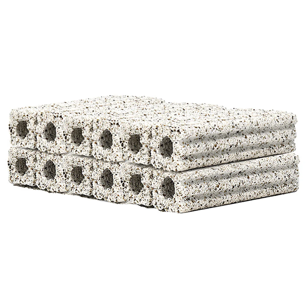 

10Pcs Fish Tank Filter Media Aquarium Quartz Bacteria Filter Media Water Quality Purifier Supplies Aquarium Supply