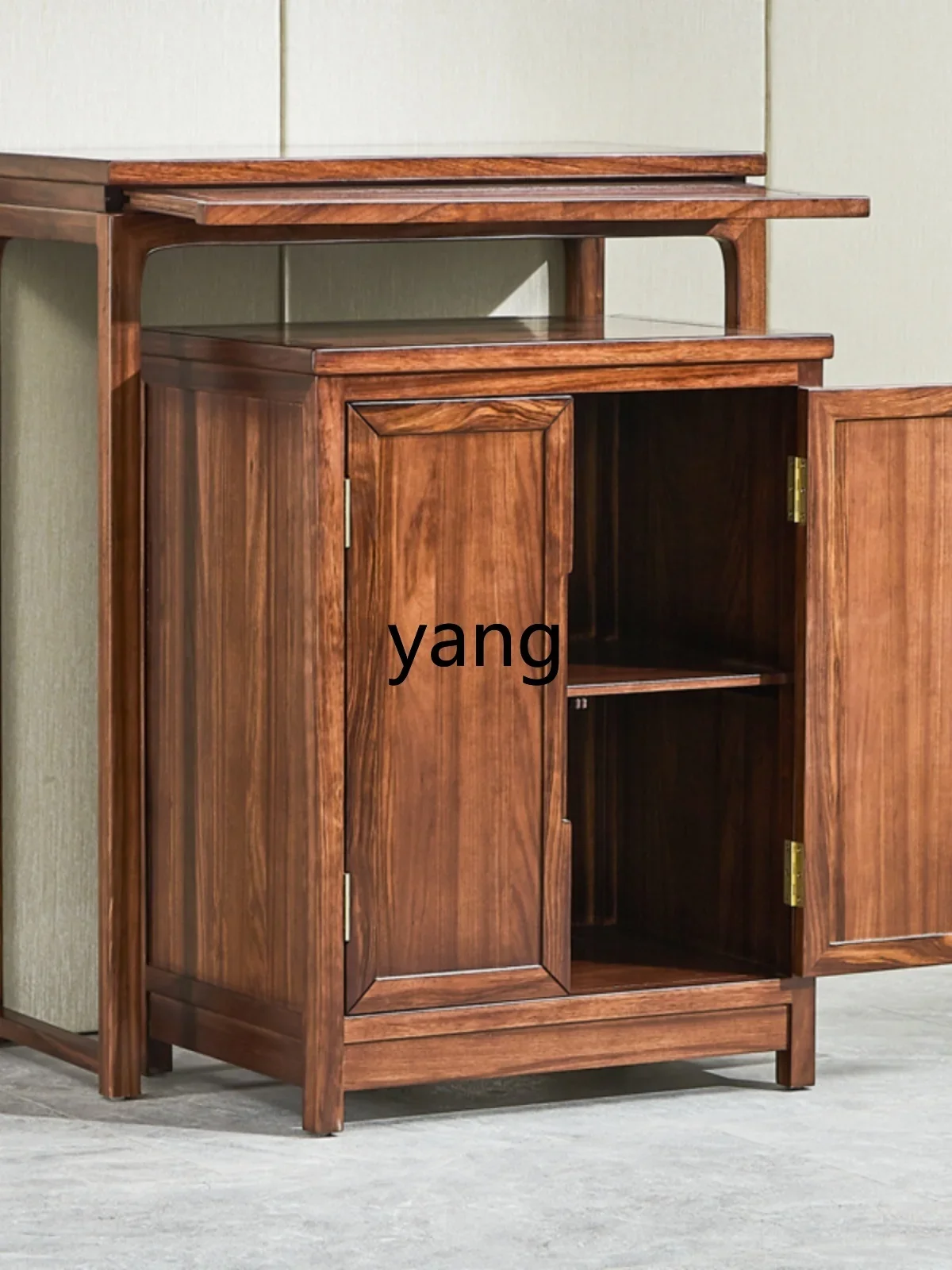 LMM New Chinese Style Ugyen Wood Altar Living Room Solid Wood Home Table Set