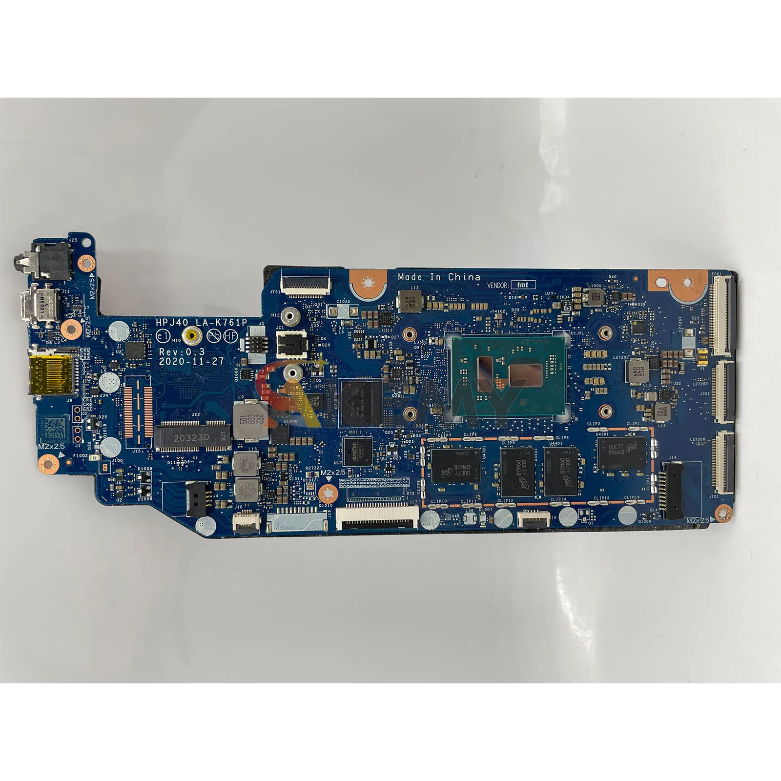 LA-K761P для ноутбука HP Chromebook X360 14B-CB, материнская плата M47681-001 с процессором N4000 N4500 N6000, 4 ГБ ОЗУ, 64 ГБ SSD, 100% тестирование
