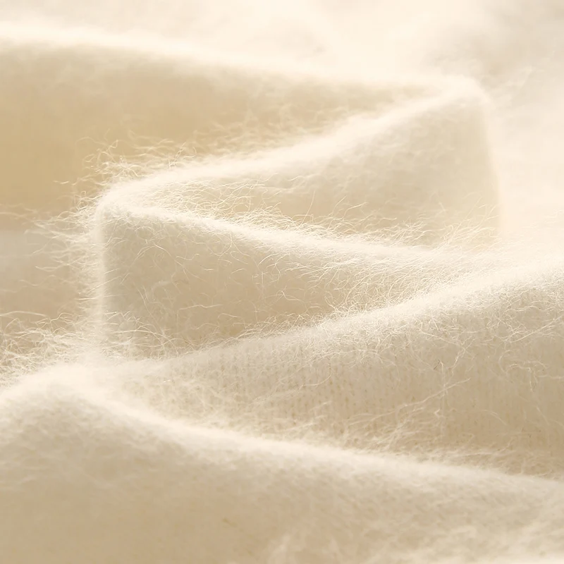 Chaleco de cachemira de visón de cuello alto para mujer, chaqueta de suéter sin mangas de punto para primavera y otoño, chaleco tipo jersey para mujer, superventas