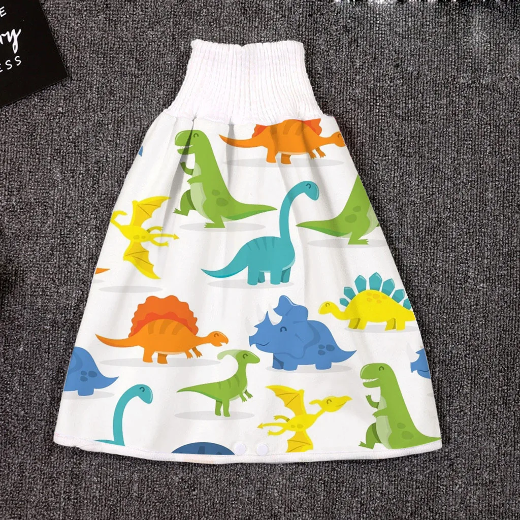 2024 Summer Dress comodo riutilizzabile gonna per pannolini per bambini pantaloncini 2 In 1 gonna da allenamento per ragazze dei ragazzi Roupa Infantil Menina