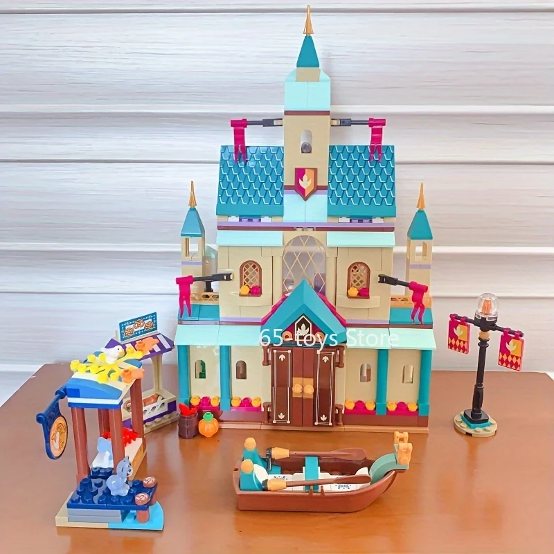 

Castle Village Assemble Model Building Blocks Toys For Adult, Include Characters Dolls, Christmas Birthday Gift