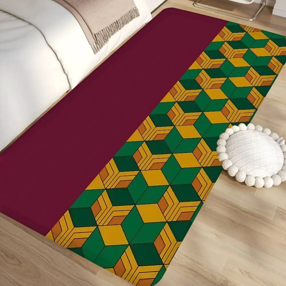 

Kimono Pattern Kitchen Mat Kids Room Bedroom Decoration Balcony Anti-Slip Doormat Living Room Alfombra