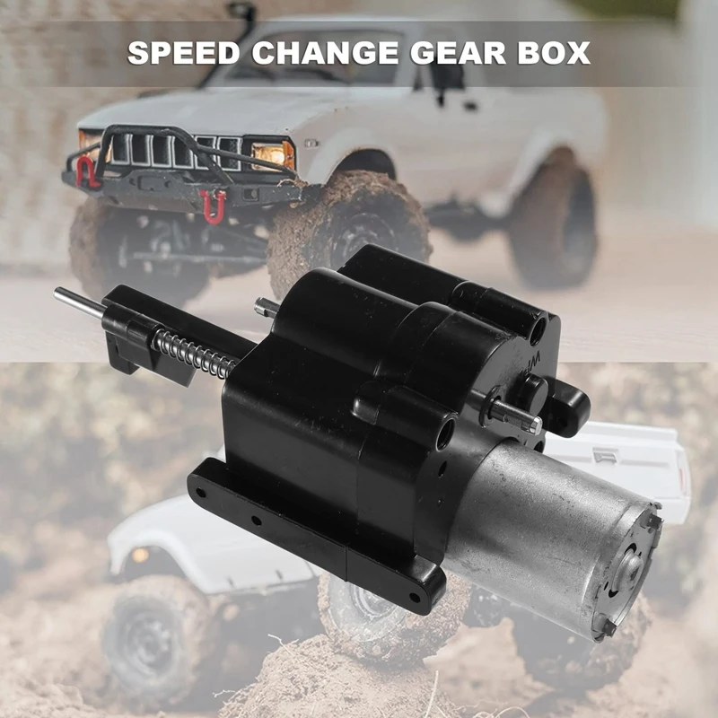 Speed Change Gear Box for WPL RC Car B-1 B-24 B-16 C-24 1/16 4WD 6WD RC Car Crawler 10Km/H-30Km/H Remote Control Parts & Accesso