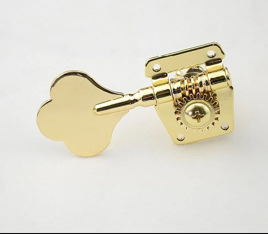 Professional Vintage Style Cloverleaf Machine heads Tuners Pegs Gold for Electric Bass Guitars Accessories in Stock Discount