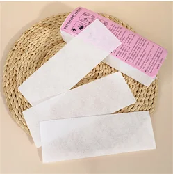 20Pcs Hair Removal Tool Wax Strips Waxing Wipe Sticker for Face Leg Lip Eyebrow Leg Arm Body Hair Removal Two Side Mini Size