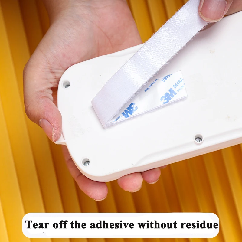3M 9448A High Adhesive Hook Loop with Back Adhesive, Double-Sided 3m Tape with High Viscosity No Trace, Self-Adhesive Tapes - Image 3