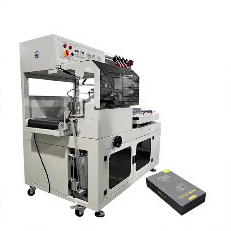 Automatic Heat Shrink Wrapping Machine Industrial Packaging Equipment POF PVC Film Sealing Solution Customized
