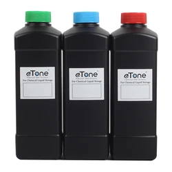 eTone 1000ml Negatives Film Developer Storage Bottles Chemical Liquid Container Darkroom 135 120 4x5 Film Developing Supplies