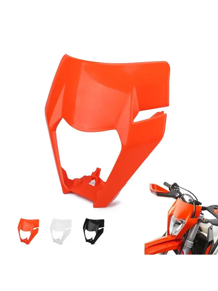 AliExpress JFGRACING Motorcycle Universal Headlight Cover Headlamp Mask Plate For KTM EXC SX EXCF 125-500 525 Electric Dirt Bike Accessorie Motocross