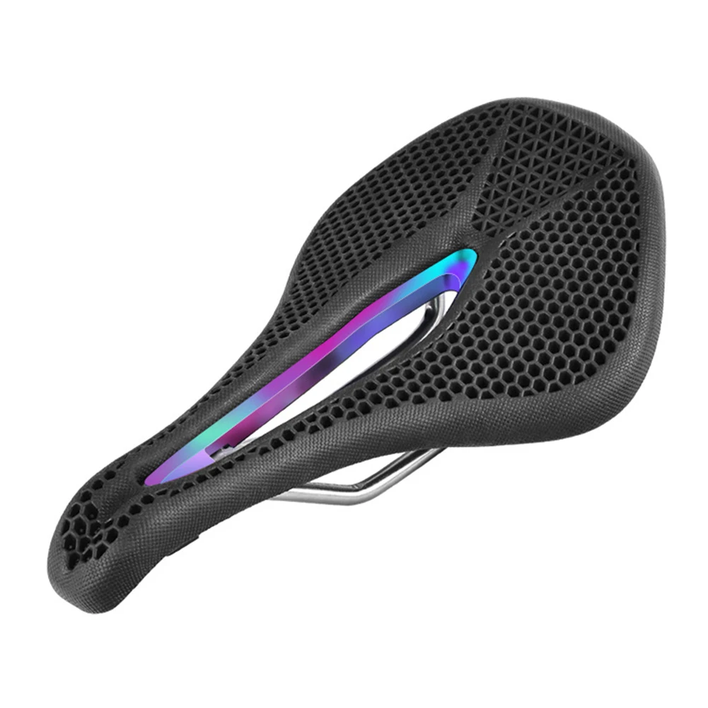 Bicycle Saddle MTB Mountain Road Bike Seat Comfortable Shockproof Cycling Seat Hollow Non-slip Cushion Exercise Bike Saddle