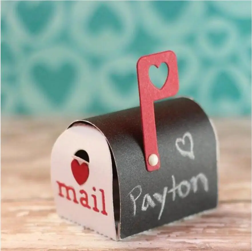 Stereo Mailbox Metal Die Cutting for Scrapbooking Card Making Dies Cut Templates Blade Punch Stencils image 4