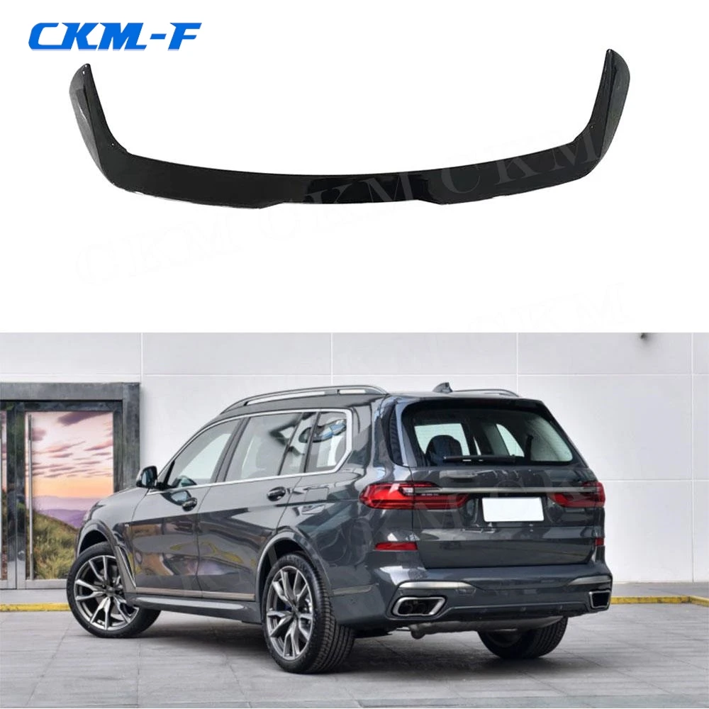 

Carbon Fiber Rear Roof Spoiler Wings ABS Gloss Black Rear SPoiler for BMW X7 G07 M Sport 2019-2021 Car Accessories