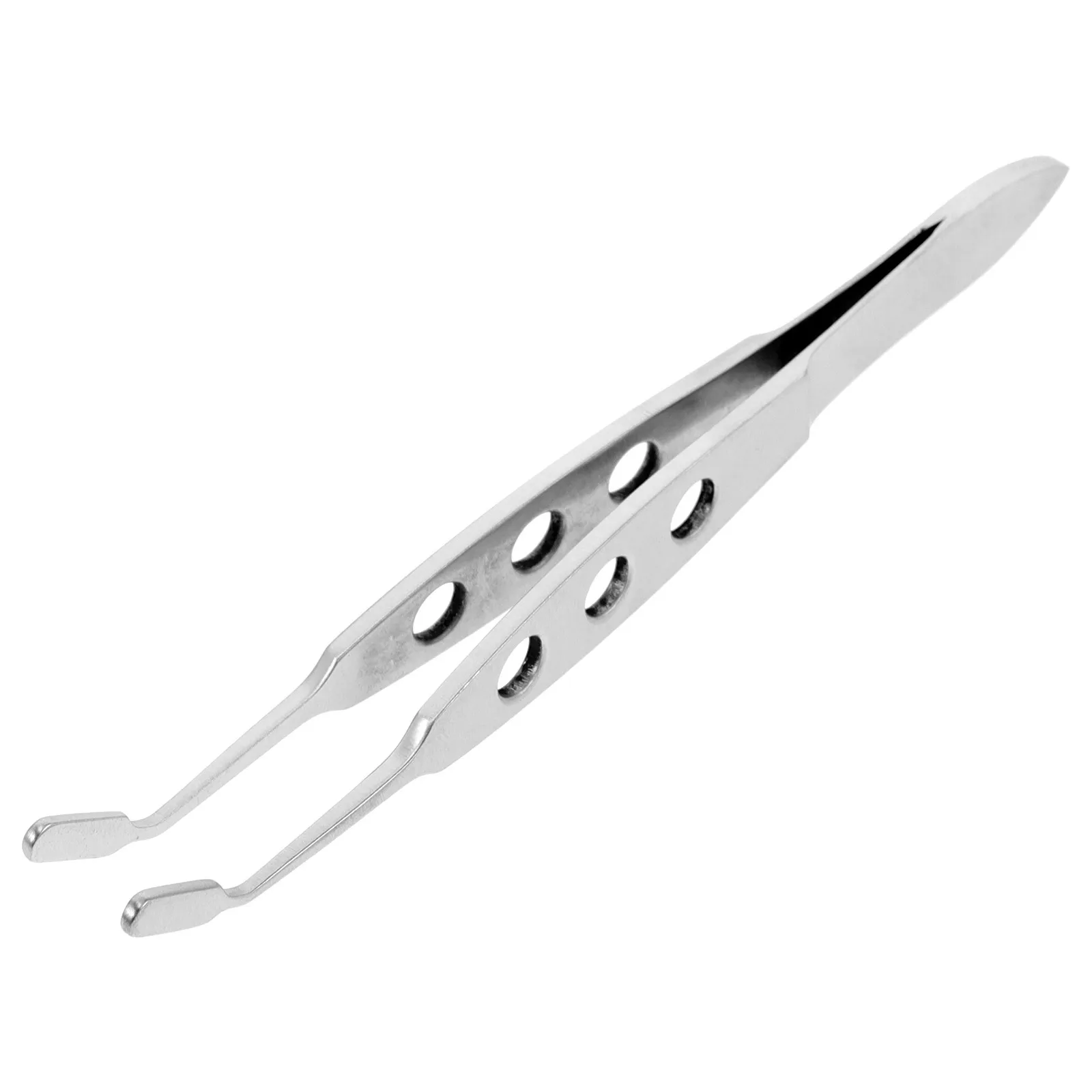 

Meibomian Gland Forceps Stainless Steel Eyelid Tweezers Professional Eyelid Massage Tool for Meibomian Gland Care