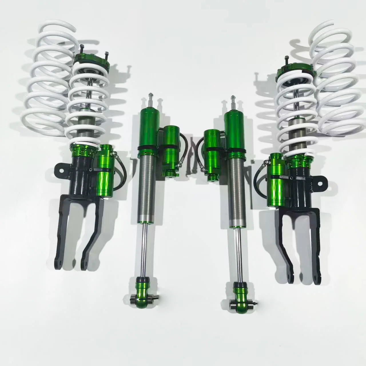 

Model Y Front & Rear Suspension Lift Kit-2-inch Pipe Diameter 12-Level Adjustable Compression Military Green