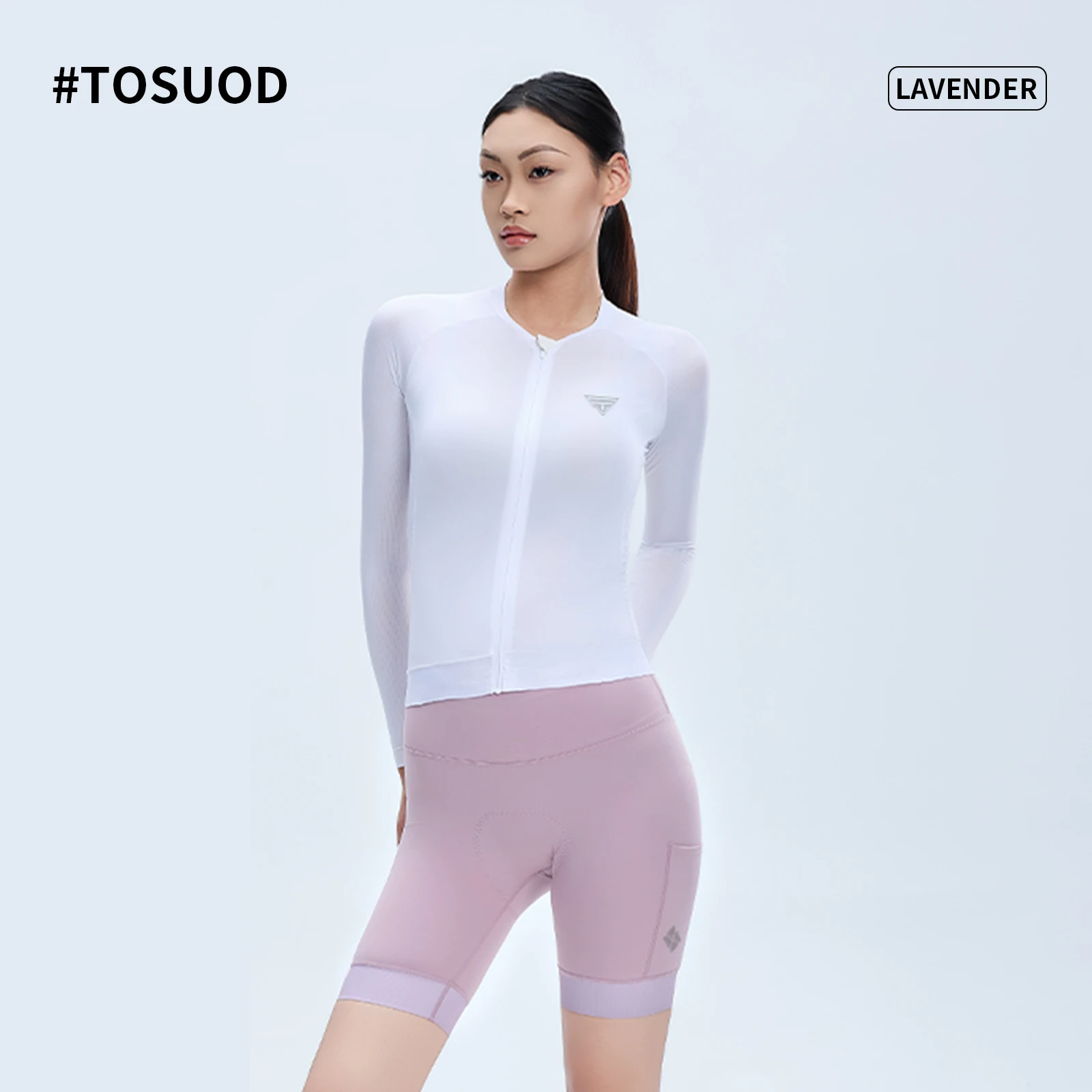 TOSUOD Damen 3D-gepolsterte Fahrradshorts mit Seitentaschen-Design, atmungsaktive Radhose für den Sommer im Freien – Detail 4