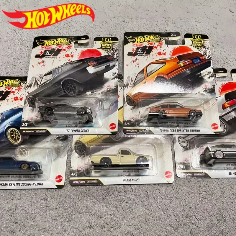 

New Hot Wheels 1:64 Toyota Ae86 Diecast Car Model Fpy86 Car Culture Series Alloy Collectible Custom Birthday Toy Gift In Stock