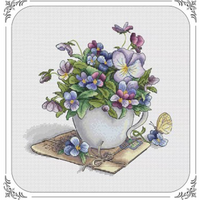7701 Cross Stitch Sets Cross Stitch Paintings 14ct 18ct Stich Cross Stitch Kit Embroidery Needle Arts & Craft Complete Kit Hobby