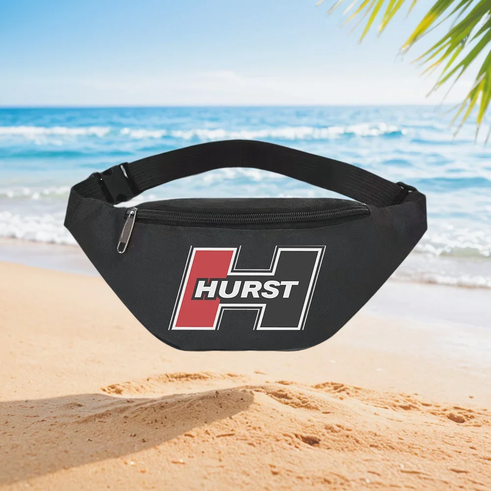 Hurst Performance Logo Stylish Men's Wallet Waist Backpack Crossbody Chest Bag Street Casual Sporty Fashionable Simple Unique Pr