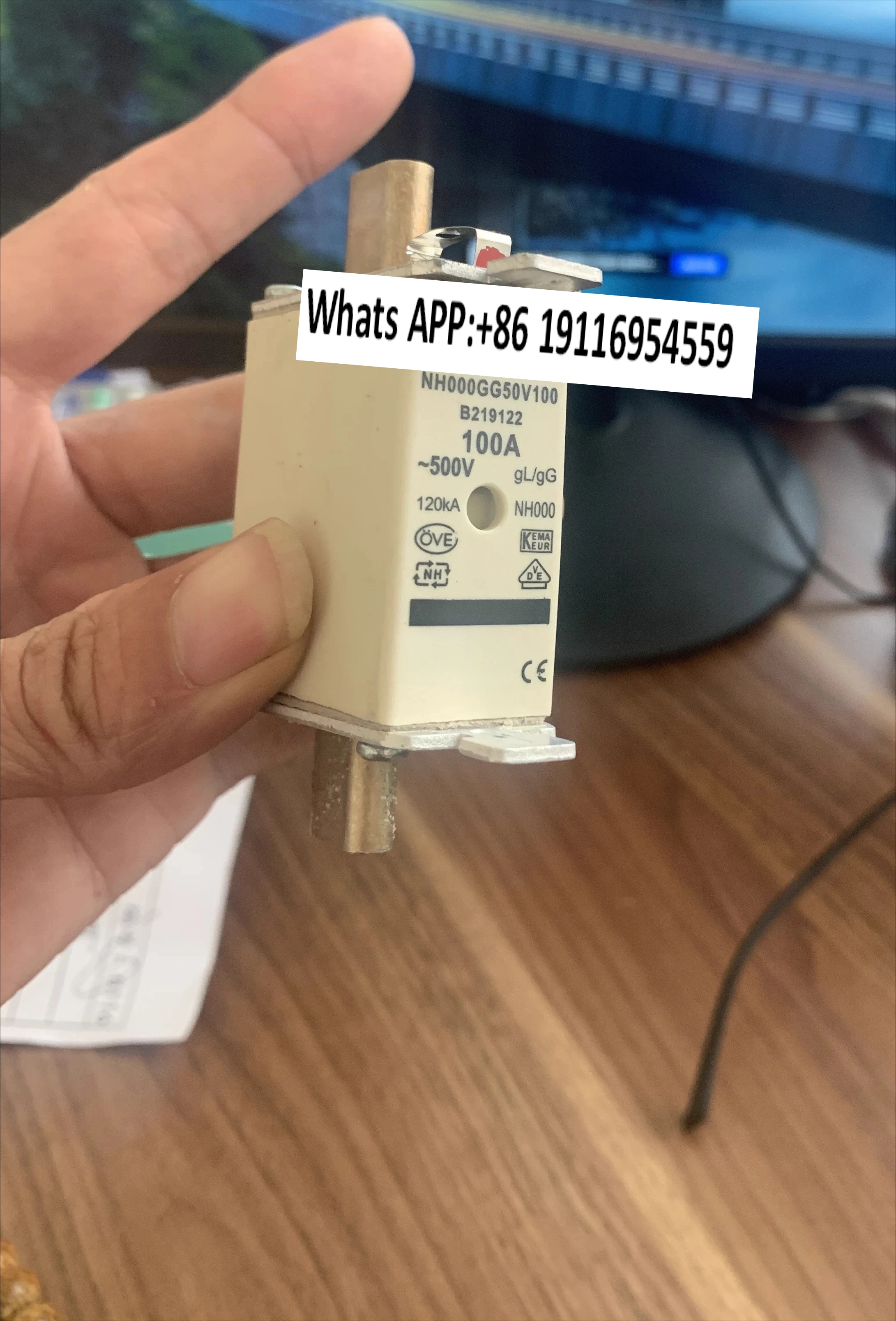 الصمامات NH000GG50V63 NH000GG50V100- 16-25-35 40 50 63 80