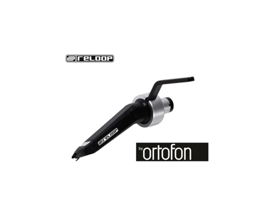 Ortofon altura viento Reloop Concorde negro personalizado DJ tocadiscos aguja cabeza de avión negro personalización reproductor de discos de vinilo
