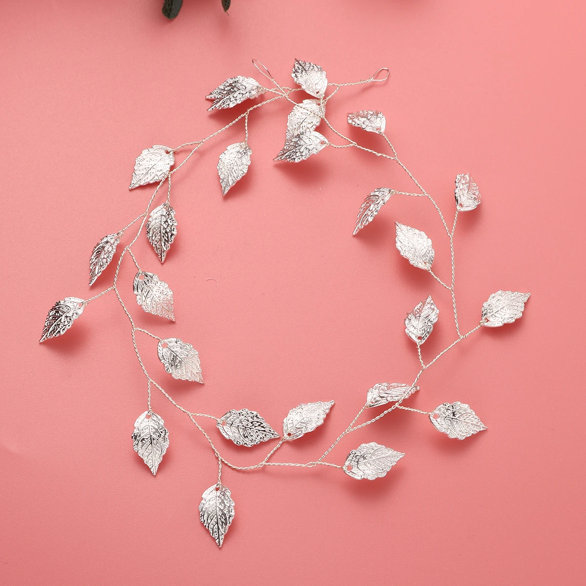 

Elegant Hoop Women Wedding Headb Bride Hair Bridal Fashion Accessories Gorgeous Design Long Lasting Use Daily Party Leaf Hairb