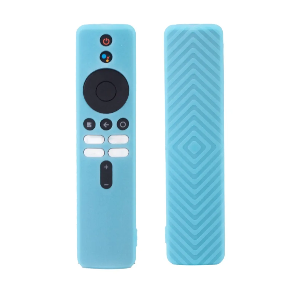 Luminous Remote Control Case Soft Texture Anti-fall Remote Control Sleeve Anti-slip Shockproof for Xiaomi Mi TV Box S