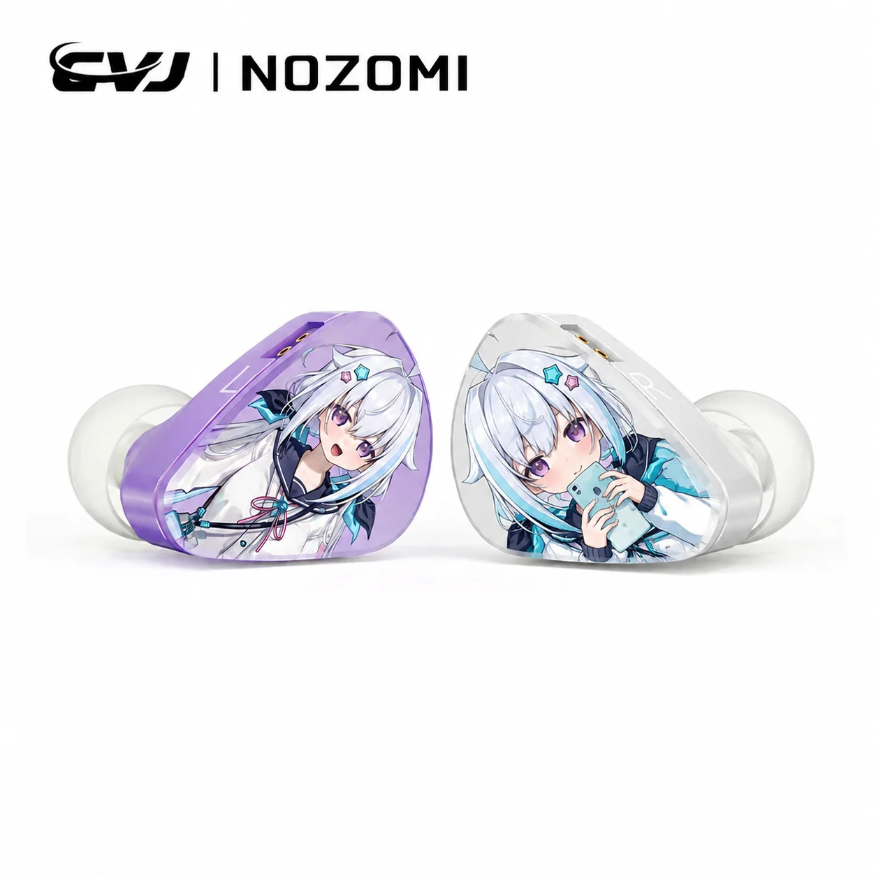 CVJ NOZOMI In-Ear Earphones 2DD+1PD Hybrid HIFI