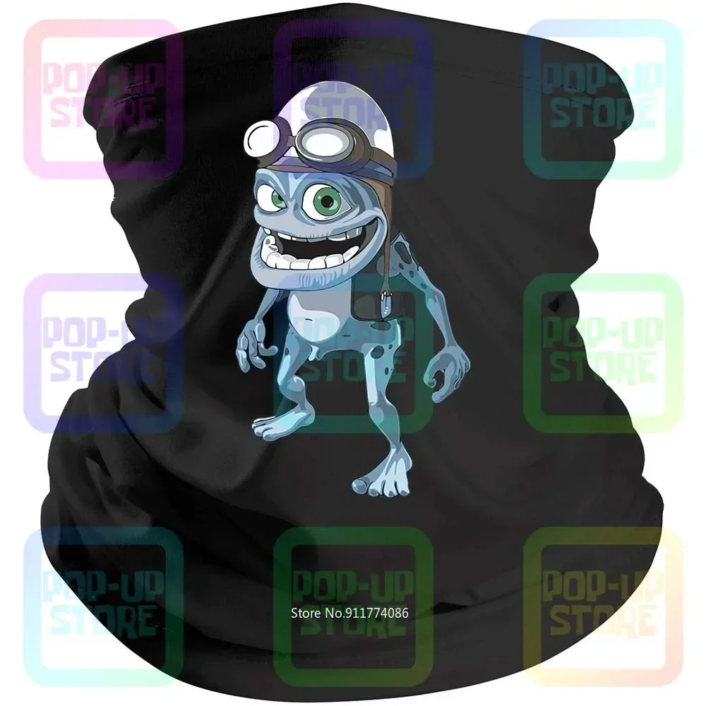 غطاء فم رجالي من Crazy Frog مثالي أو هدية عيد الميلاد باللون الأسود على الطراز الأسود وشاح بالاكلافا للرقبة #1