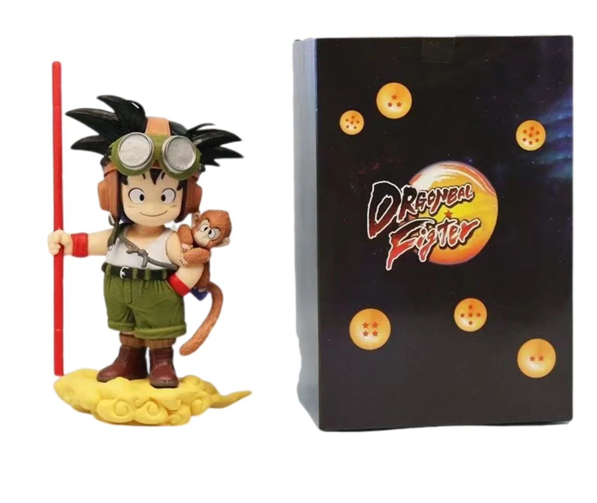 Neue 16cm Anime Dragon Ball Son Goku Figur mit Affen-Junge Goku Actionfigur PVC-Statue Sammlermodell Spielzeug Geschenke