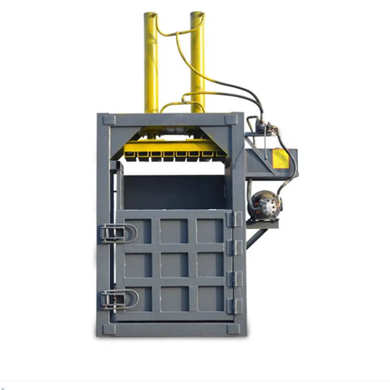 Double Cylinder 30 tons Vertical Hydraulic Baler Waste paper baler plastic film can Hydraulic Press Baler