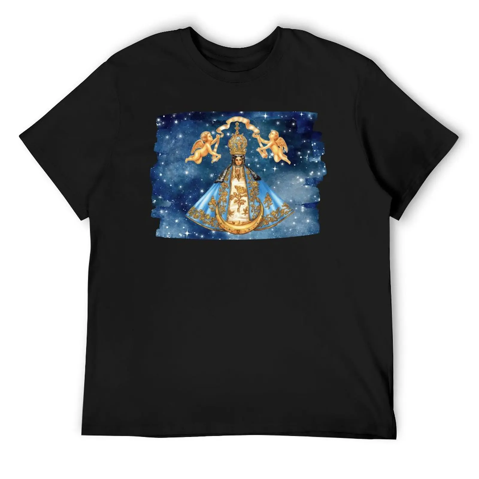 

Virgen de San Juan de los Lagos, Our Lady of San Juan de los Lagos T-Shirt anime figures vintage clothes Men's cotton t-shirt