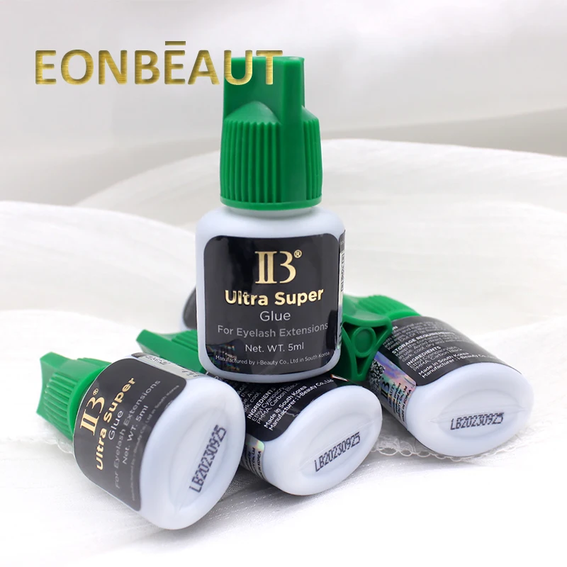 

IBeauty Ultra Super Eyelash Extension Supplies Glue Green Cap 1S Dry Time Adhesive Makeup Tools Beauty Strongest Korea