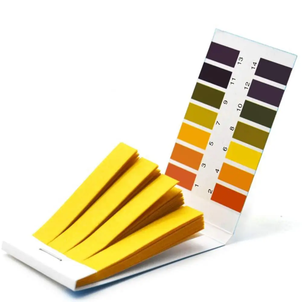 80 Strips/pack PH Test Strips with Control Card Full PH Meter PH Controller 1-14st Indicator Litmus Tester Paper Water Soilsting