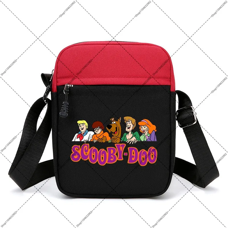 Scooby Doo Crossbody Bags for Women Cartoon Anime Pattern Printed Shoulder Bag Unisex Outdoor Fashion Handbags Birthday Gifts view 3
